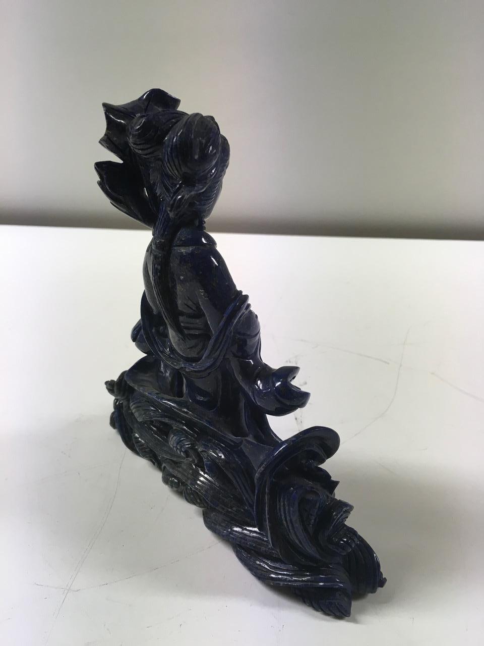 Beautiful Lapis Lazuli Sculpture In Excellent Condition For Sale In Milan, Italy