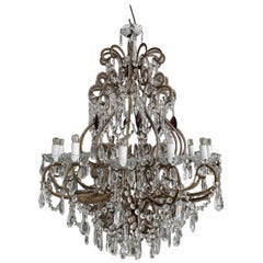 Beautiful Large 1920s French Chandelier