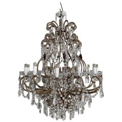 Beautiful Large 1920s French Chandelier