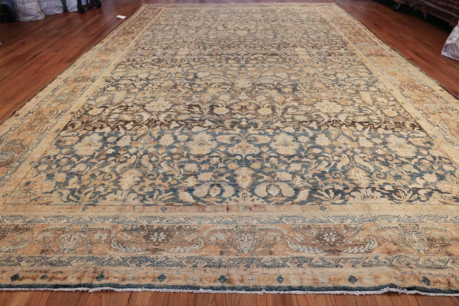 Antique Persian Malayer Rug. Size: 12 ft x 18 ft For Sale 4