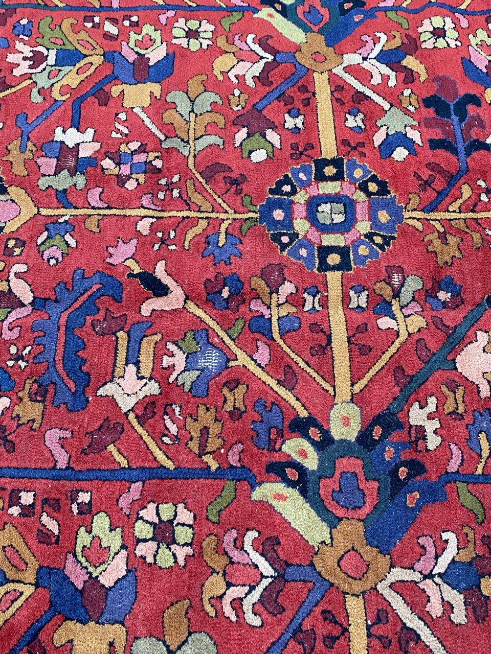 Magnifique grand tapis français ancien de Janus en vente 3