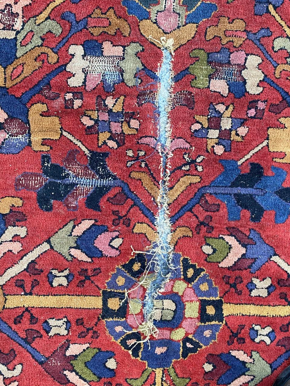 Magnifique grand tapis français ancien de Janus État moyen - En vente à Saint Ouen, FR