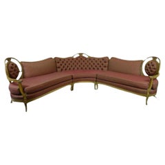 Beautiful Large Antique French Sectional