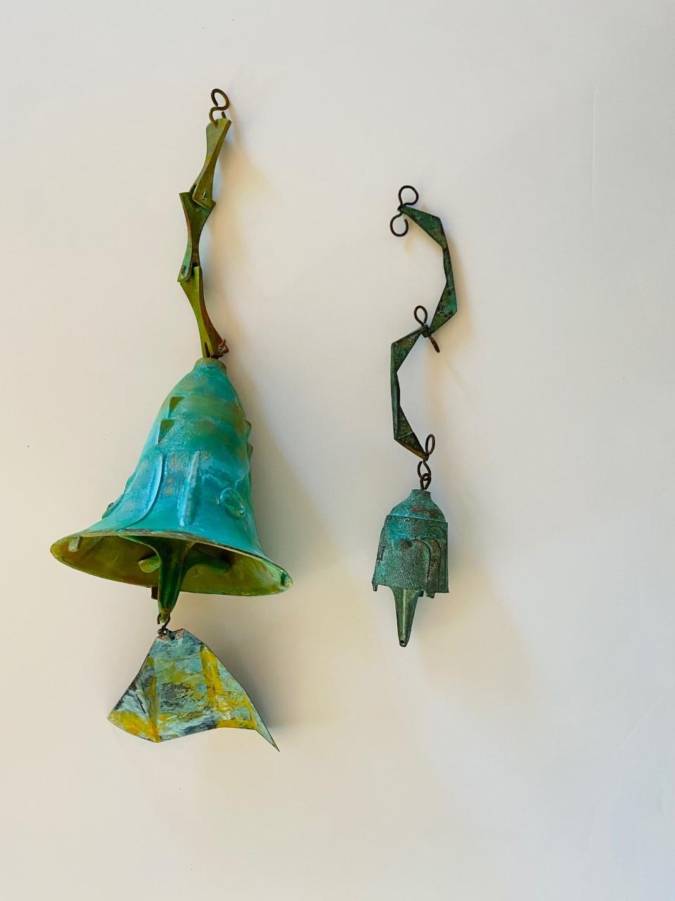 Beautiful Large Bronze Bell by Paolo Soleri 2