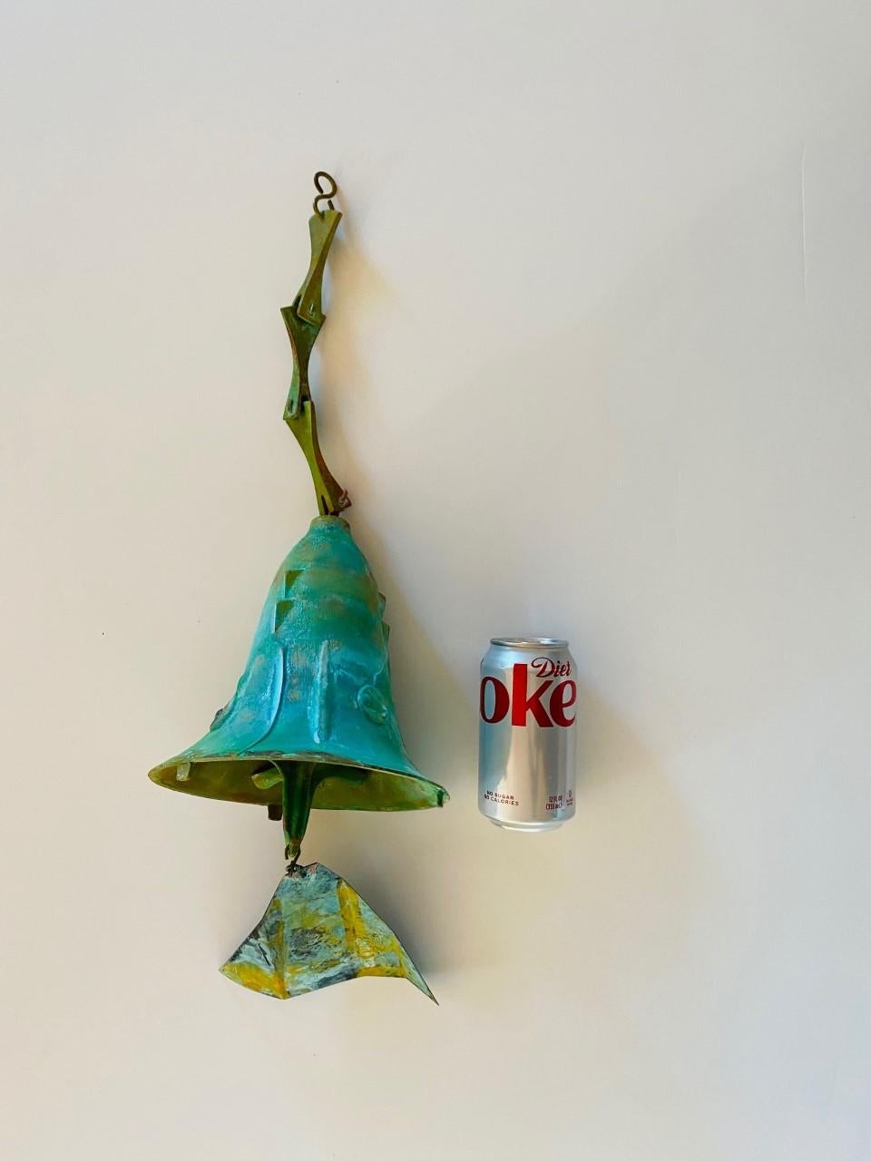 Beautiful Large Bronze Bell by Paolo Soleri 3