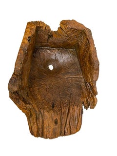 Burl Wood shaped Bowl, washbasin, Waterfall for a garden, swimming pool, or spa