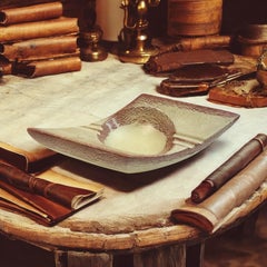 Bellissimo grande posacenere in ceramica Bertoncello, Italia, 1960 Vintage