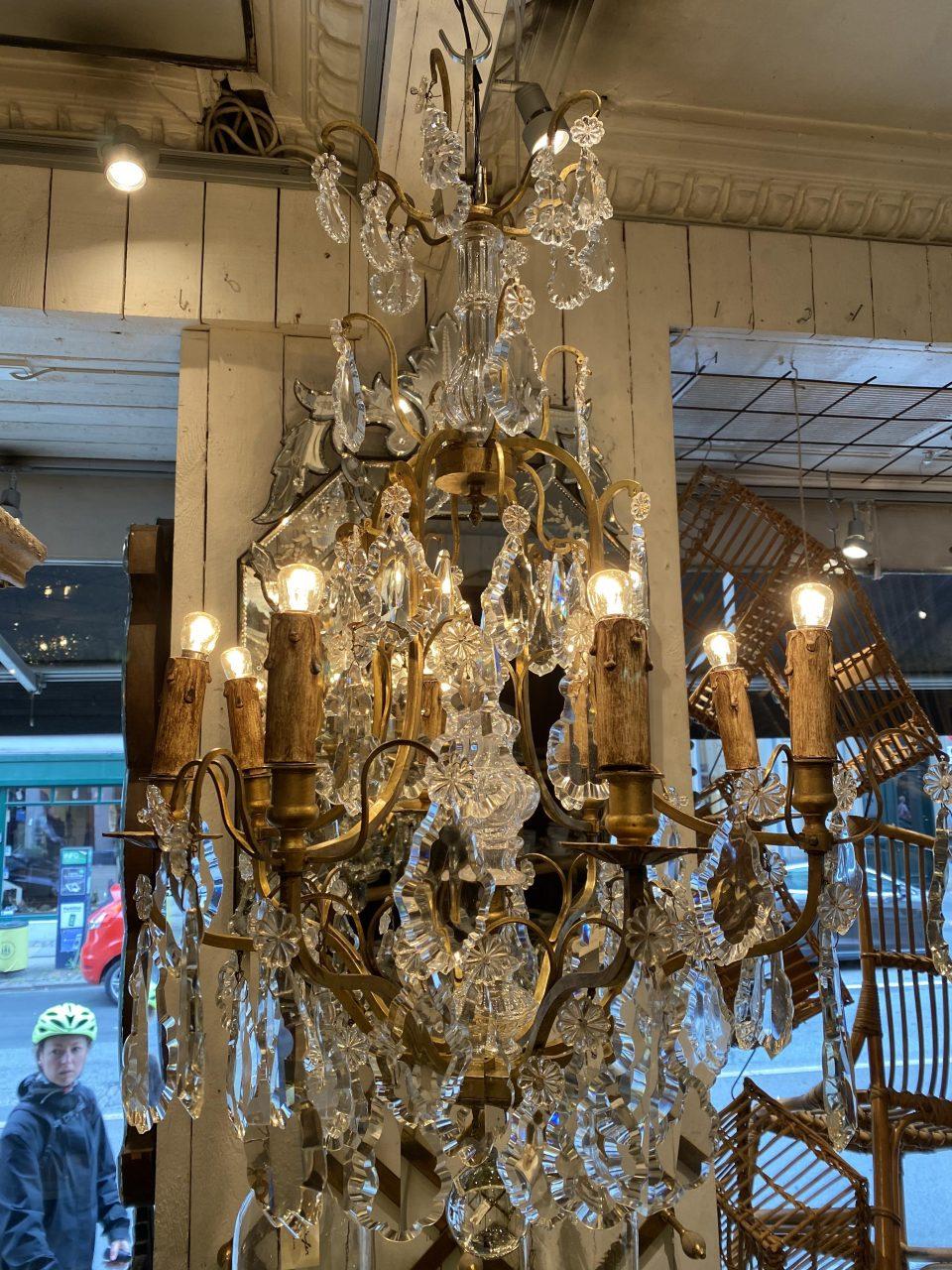 Beautiful Large French Chandelier, circa 1900 1