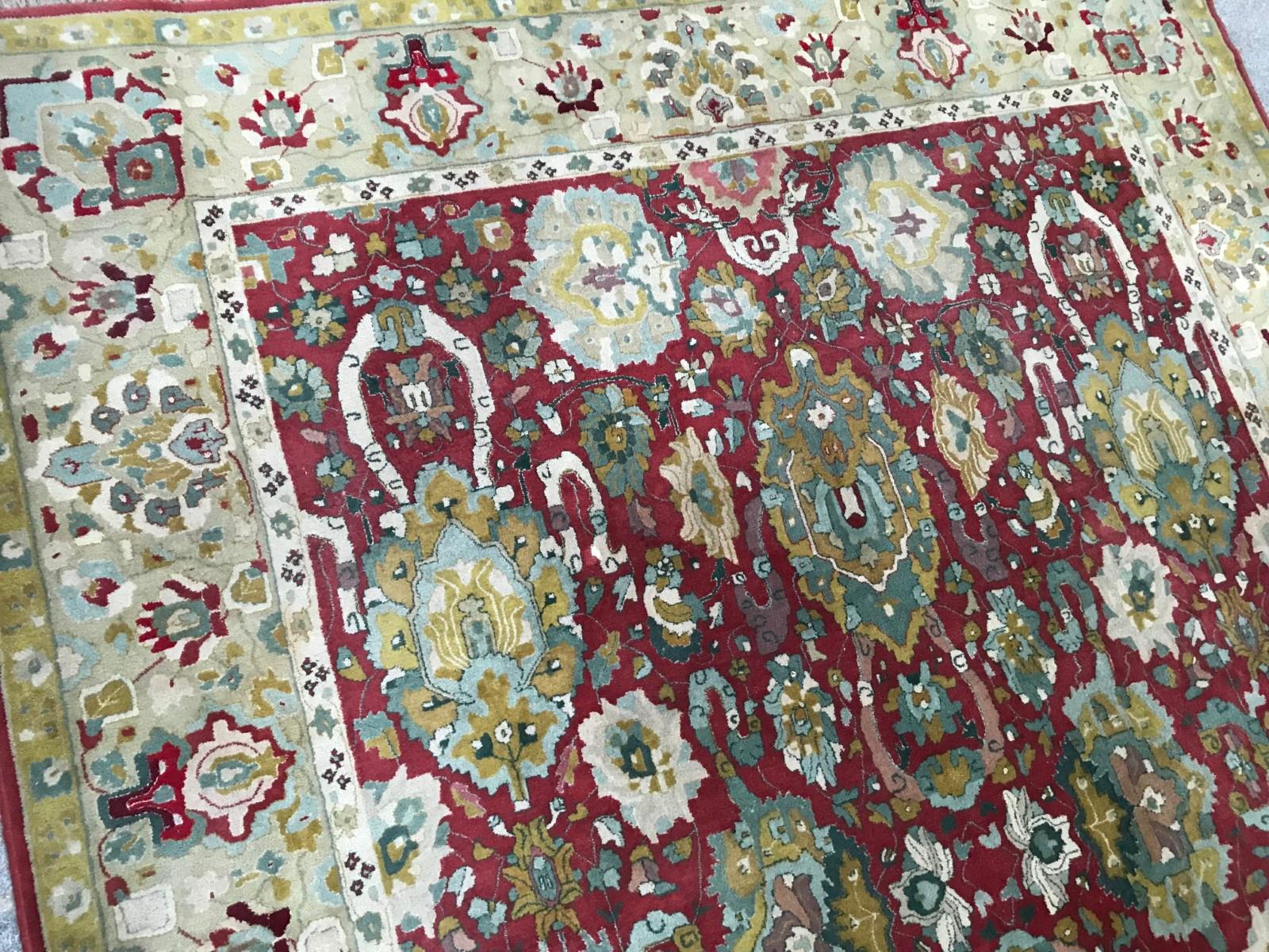 Beautiful Large French Janus Rug Agra Design In Good Condition In Saint Ouen, FR