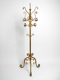 Beautiful, Large, Heavy, Divisible, Gold-Plated Iron Wardrobe from the 1930s
