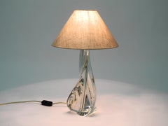 Beautiful Large Heavy Midcentury Table Lamp from St. Louis France