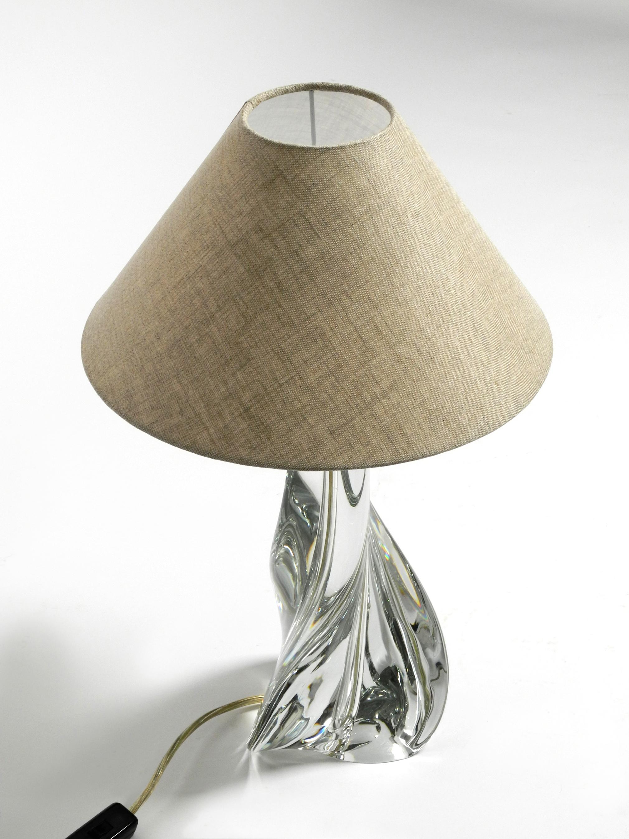 Mid-20th Century Beautiful Large Heavy Midcentury Table Lamp from St. Louis France
