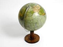 Schöner großer Mid Century Modern Globus "Columbus Erdglobus" vom Columbus Verlag