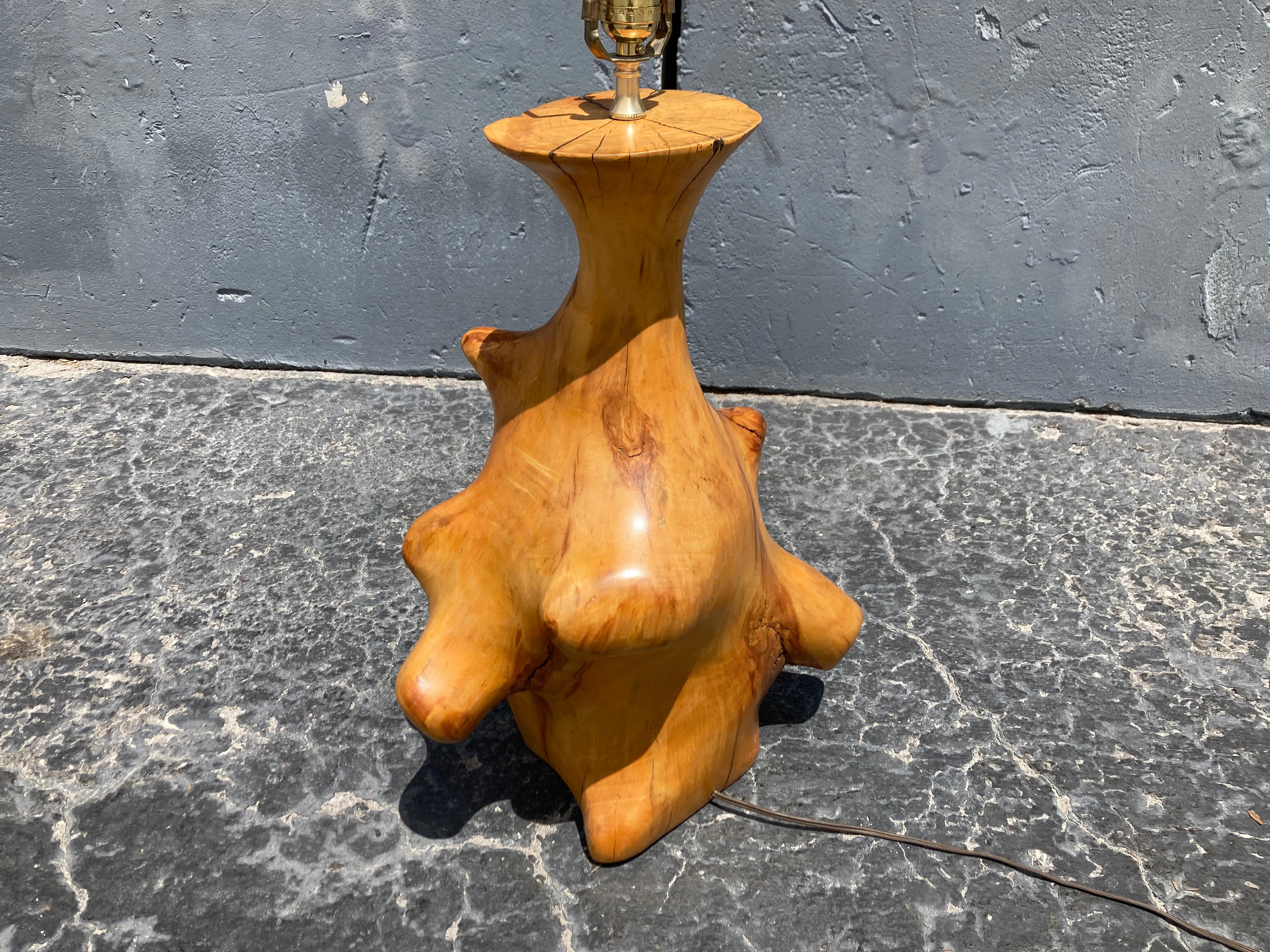 Preciosa Lámpara de Mesa Orgánica Grande, Moderna de Mediados de Siglo en venta 9