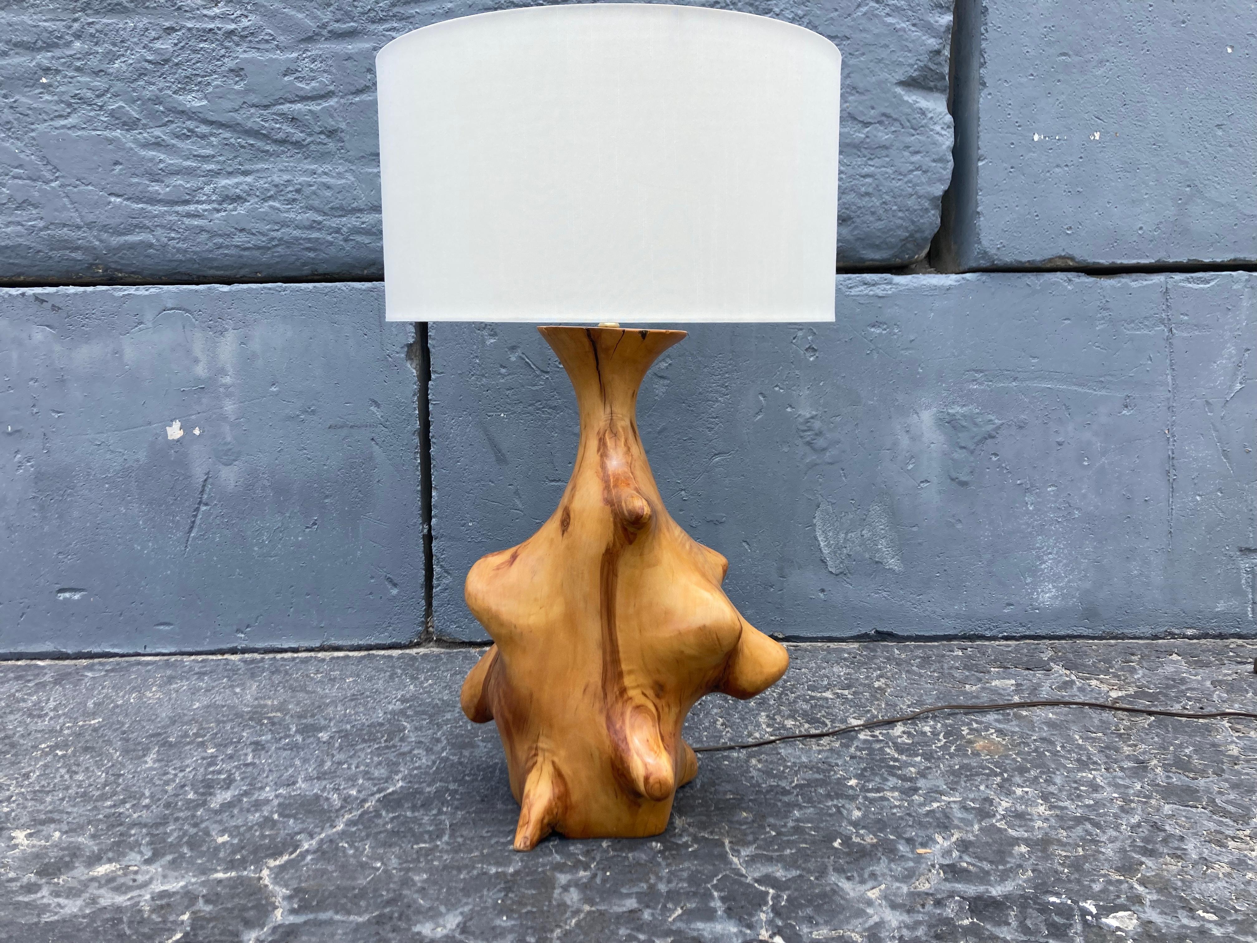 Preciosa Lámpara de Mesa Orgánica Grande, Moderna de Mediados de Siglo mediados del siglo XX en venta