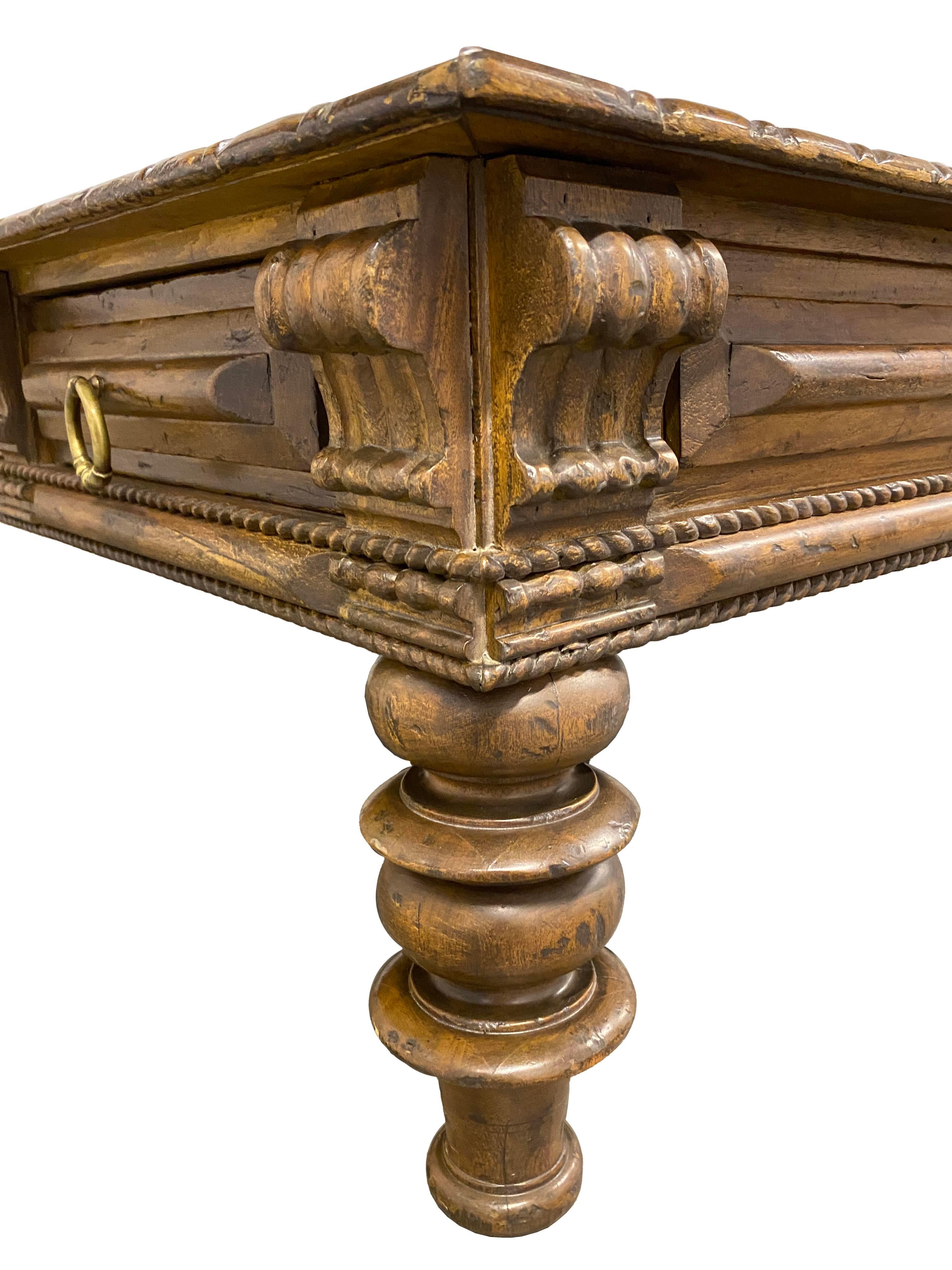 20th Century Beautiful Large Portuguese Style Cocktail Table by Alfonso Marina For Sale