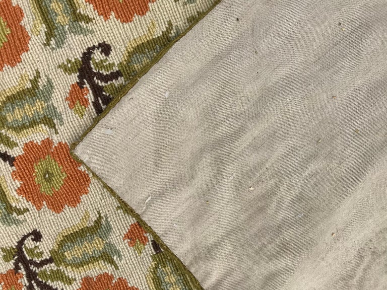 Beautiful Large Vintage East European Needlepoint For Sale at 1stdibs