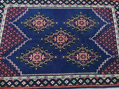 Beautiful Large Vintage Tunisian North African Rug