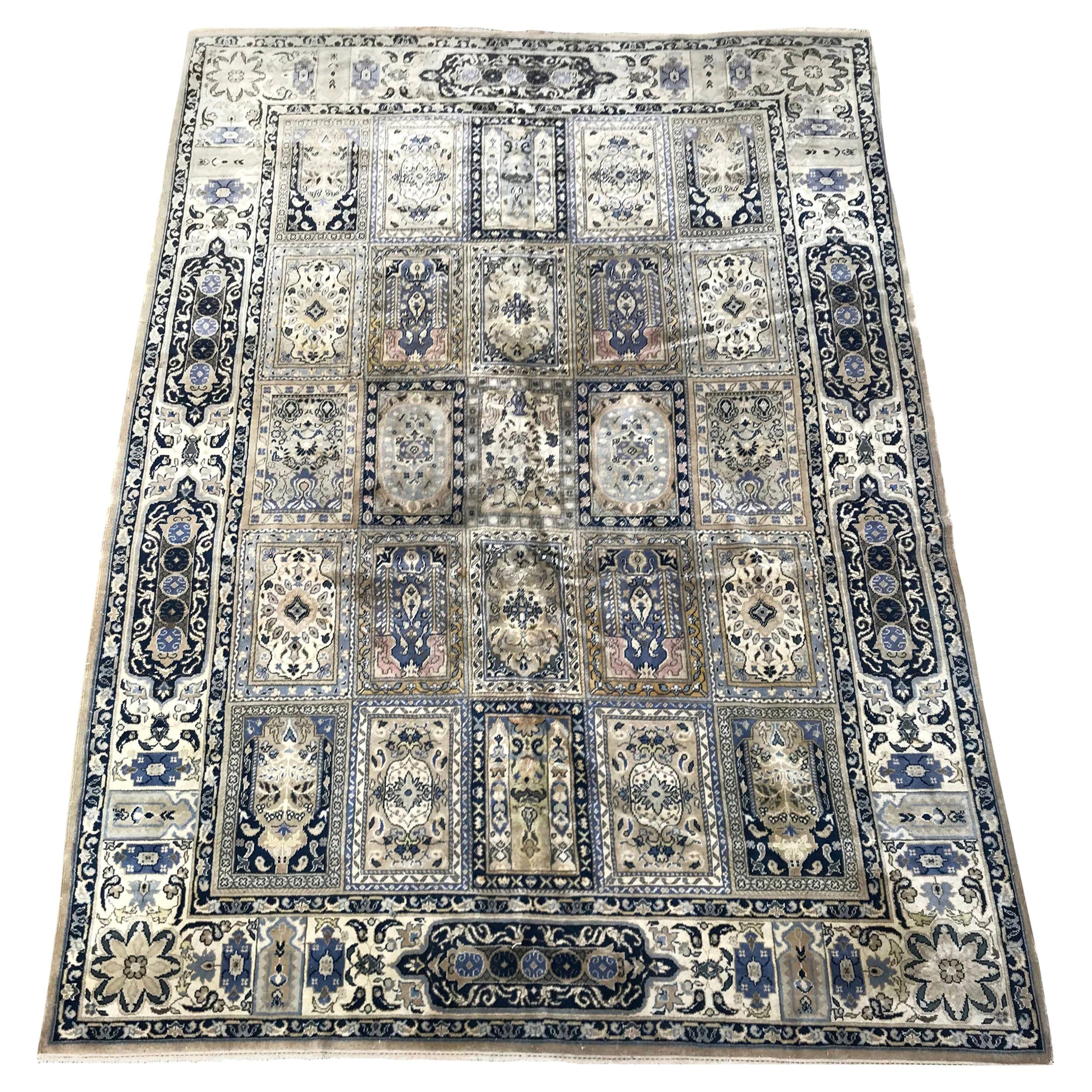 Bobyrug’s Beautiful Large Vintage Turkish Kayseri Rug For Sale