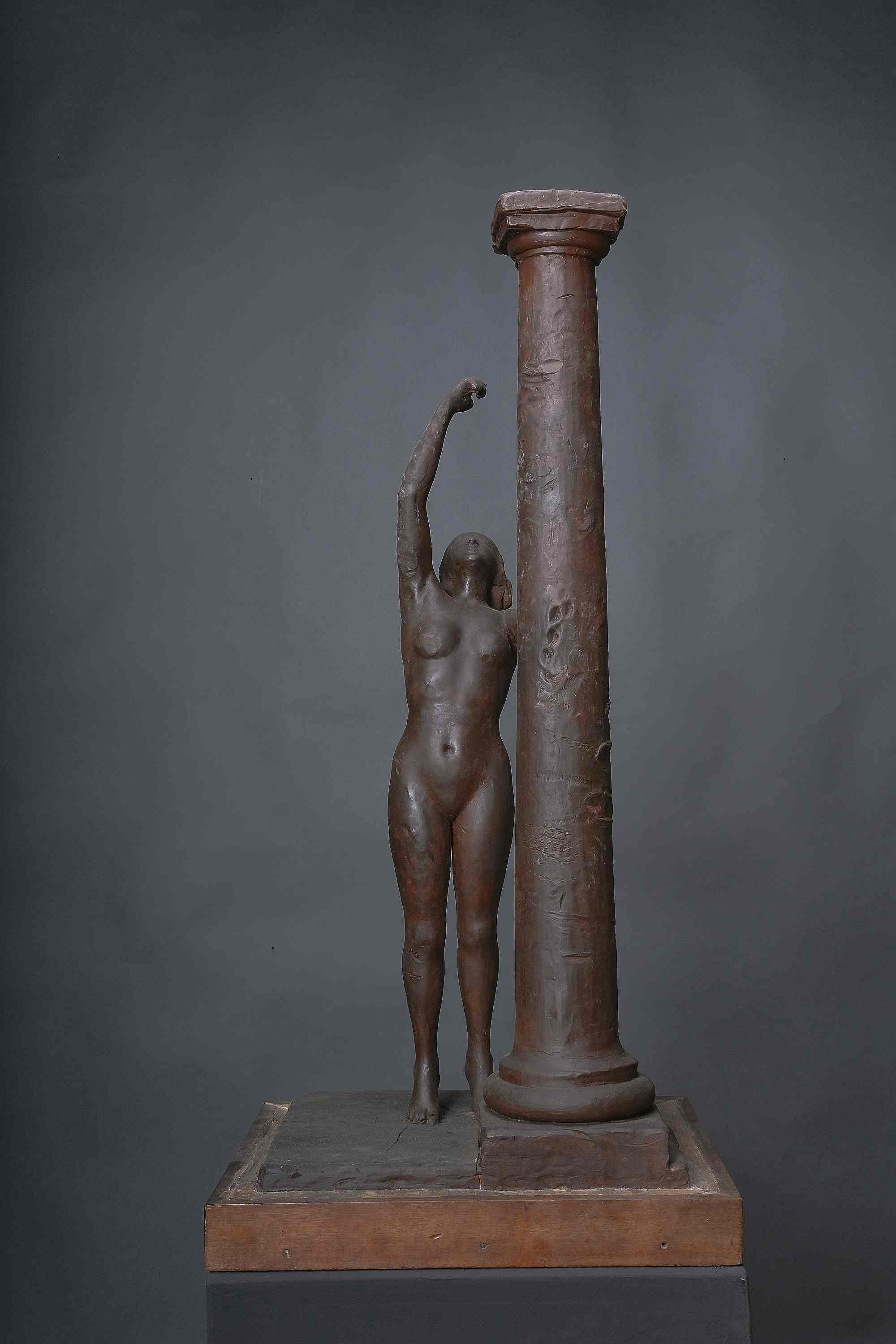 20th Century Beautiful Large Wax Study by an Unknown Artist, France, 1920s For Sale