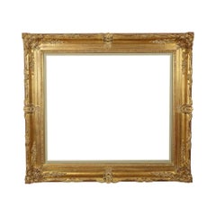 Beautiful Large Wooden Baroque Style Frame Classic Gold 94x84cm
