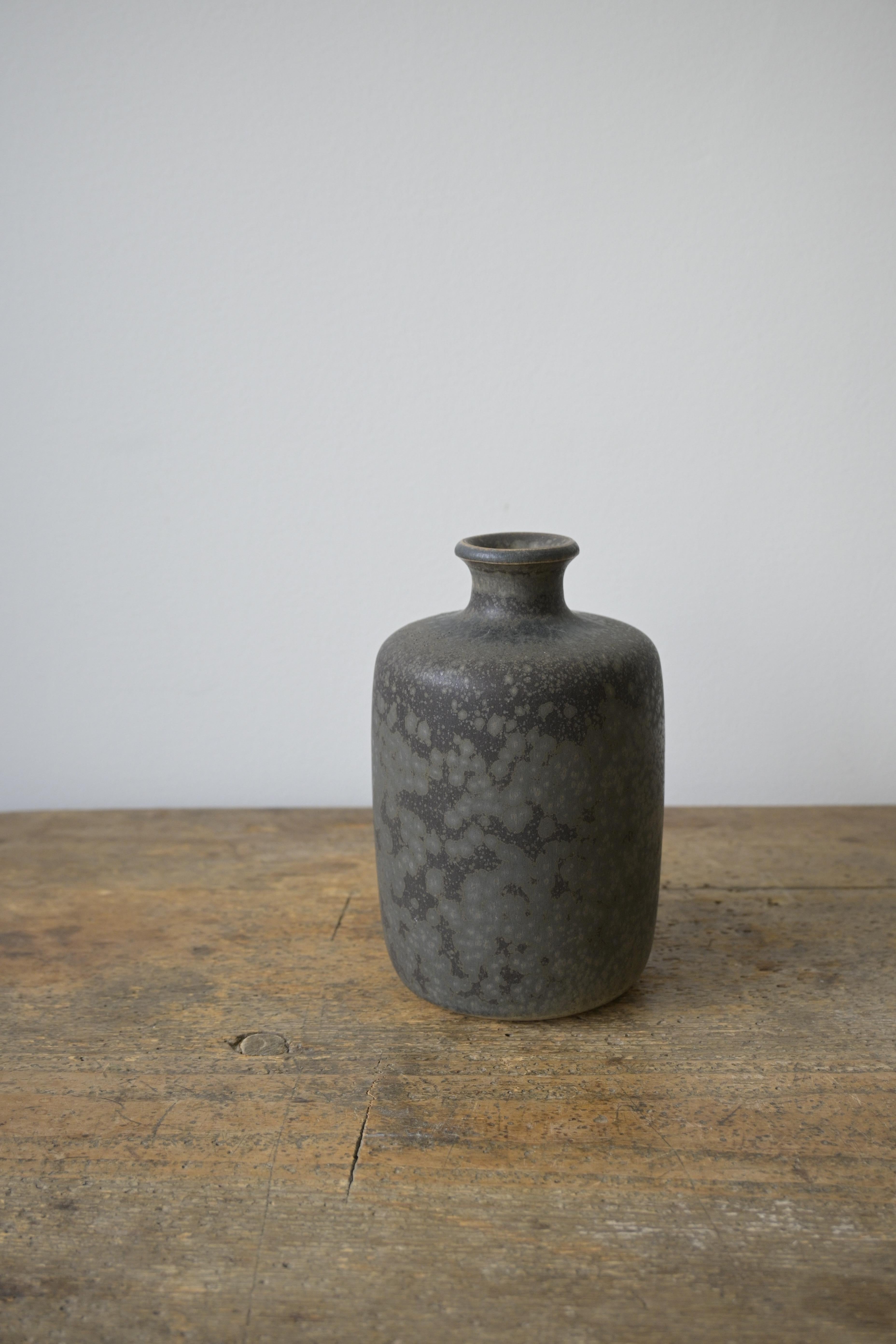 Scandinavian Modern Beautiful Larger Swedish Vase by Rolf Palm, Sweden 1960s For Sale
