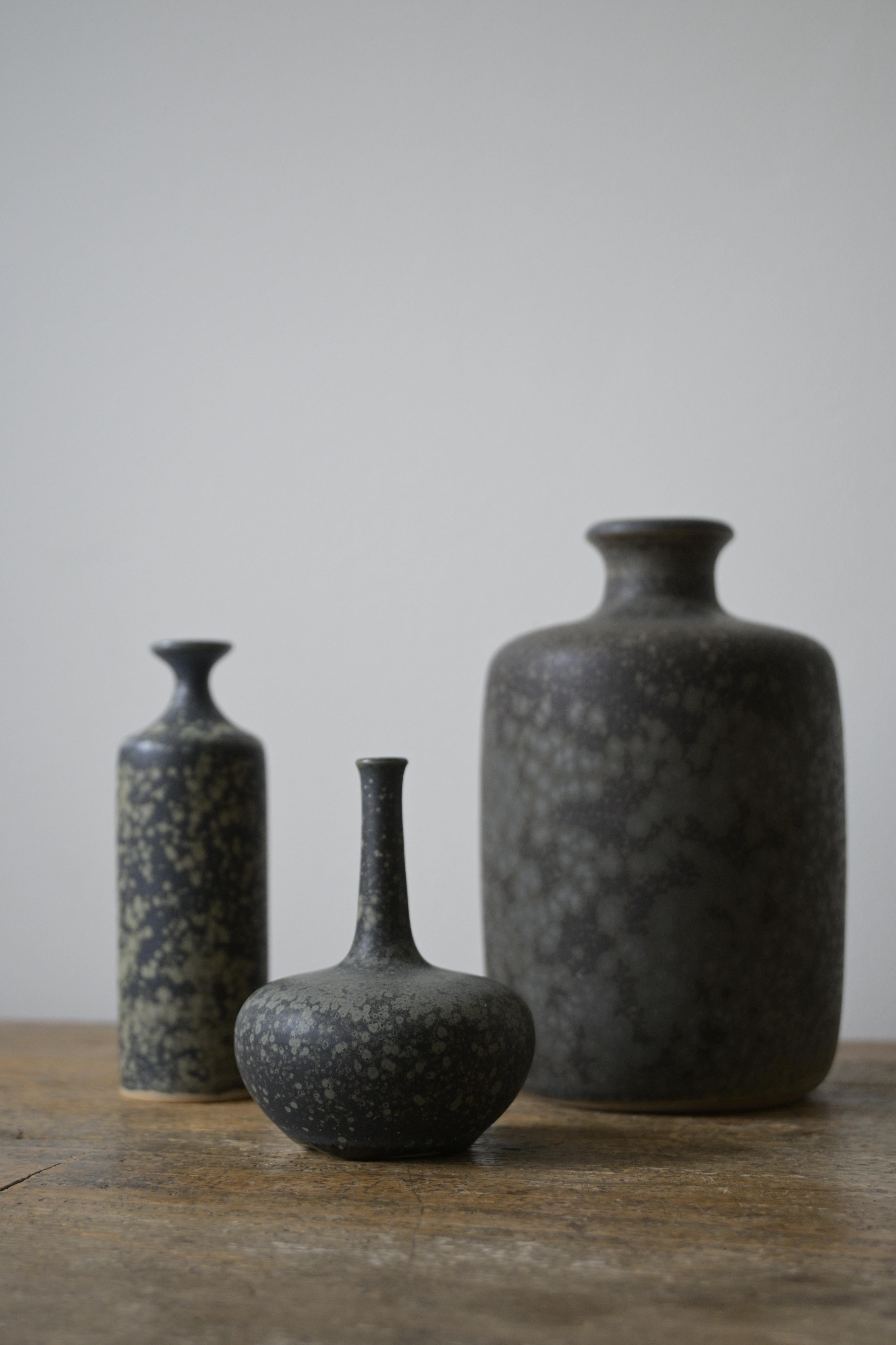 Mid-20th Century Beautiful Larger Swedish Vase by Rolf Palm, Sweden 1960s For Sale