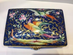 Beautiful Le Tallec Paris, Hand-Painted Box