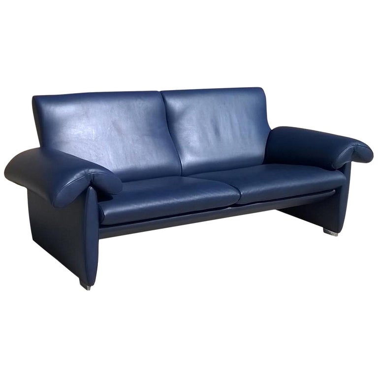 Beautiful Leather Sofa De Sede Ds10 02, Gordon Blue Leather Sofa