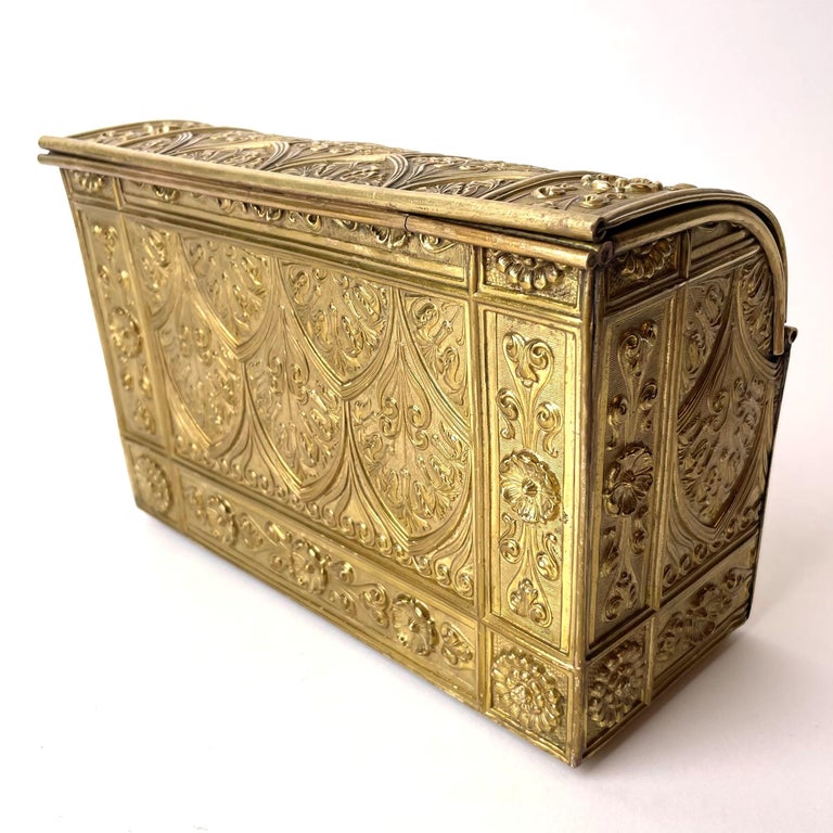 Beautiful Letter Holder in Brass, Late 19th Century In Good Condition In Knivsta, SE