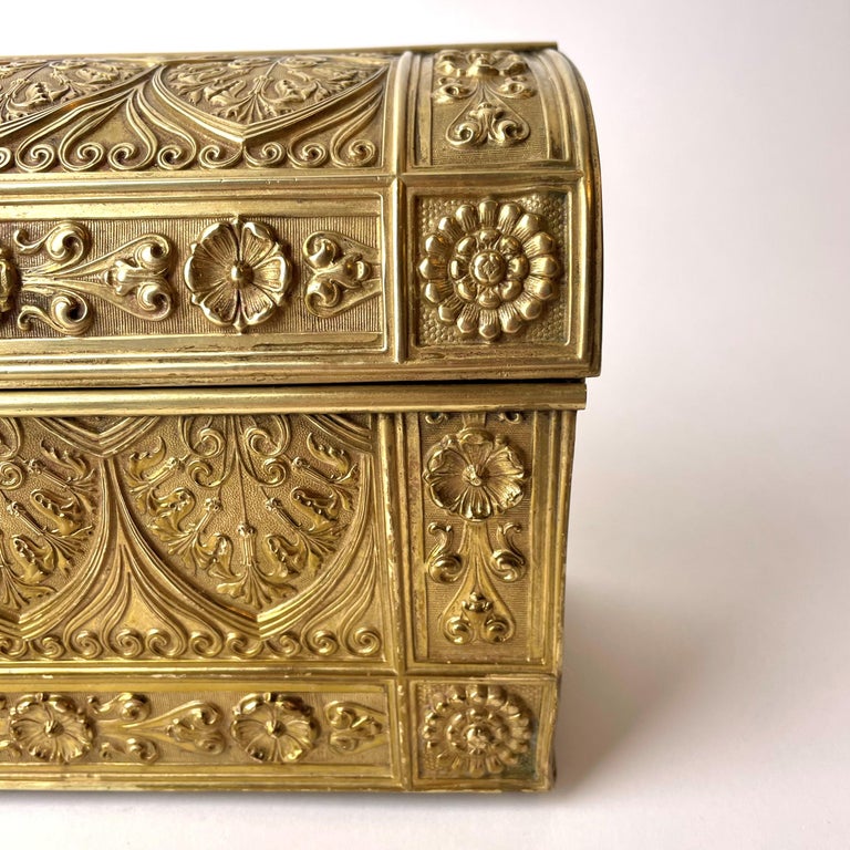 Beautiful Letter Holder in Brass, Late 19th Century 3