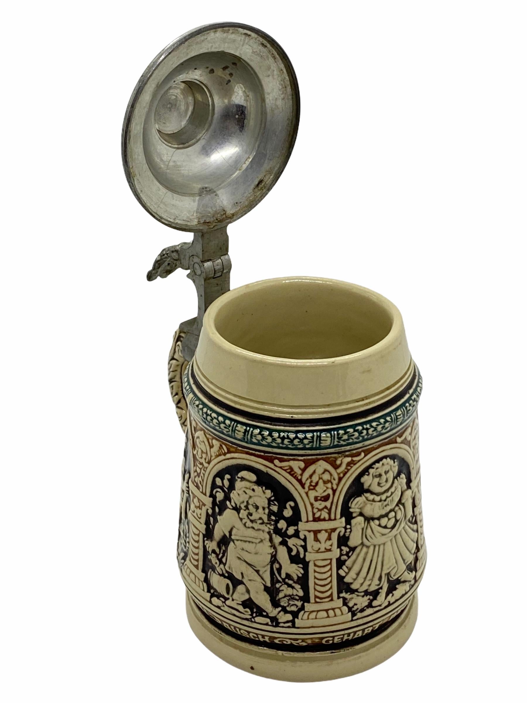 vintage beer steins