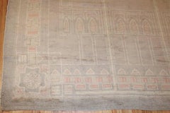 French Deco Rug. Size: 13 ft 7 in x 14 ft 2 in