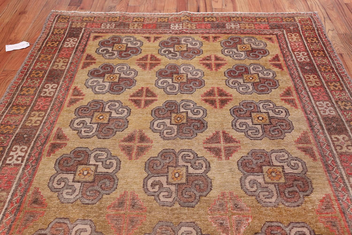 Wool Nazmiyal Collection Antique Khotan Rug. Size: 6 ft 1 in x 11 ft 10 in