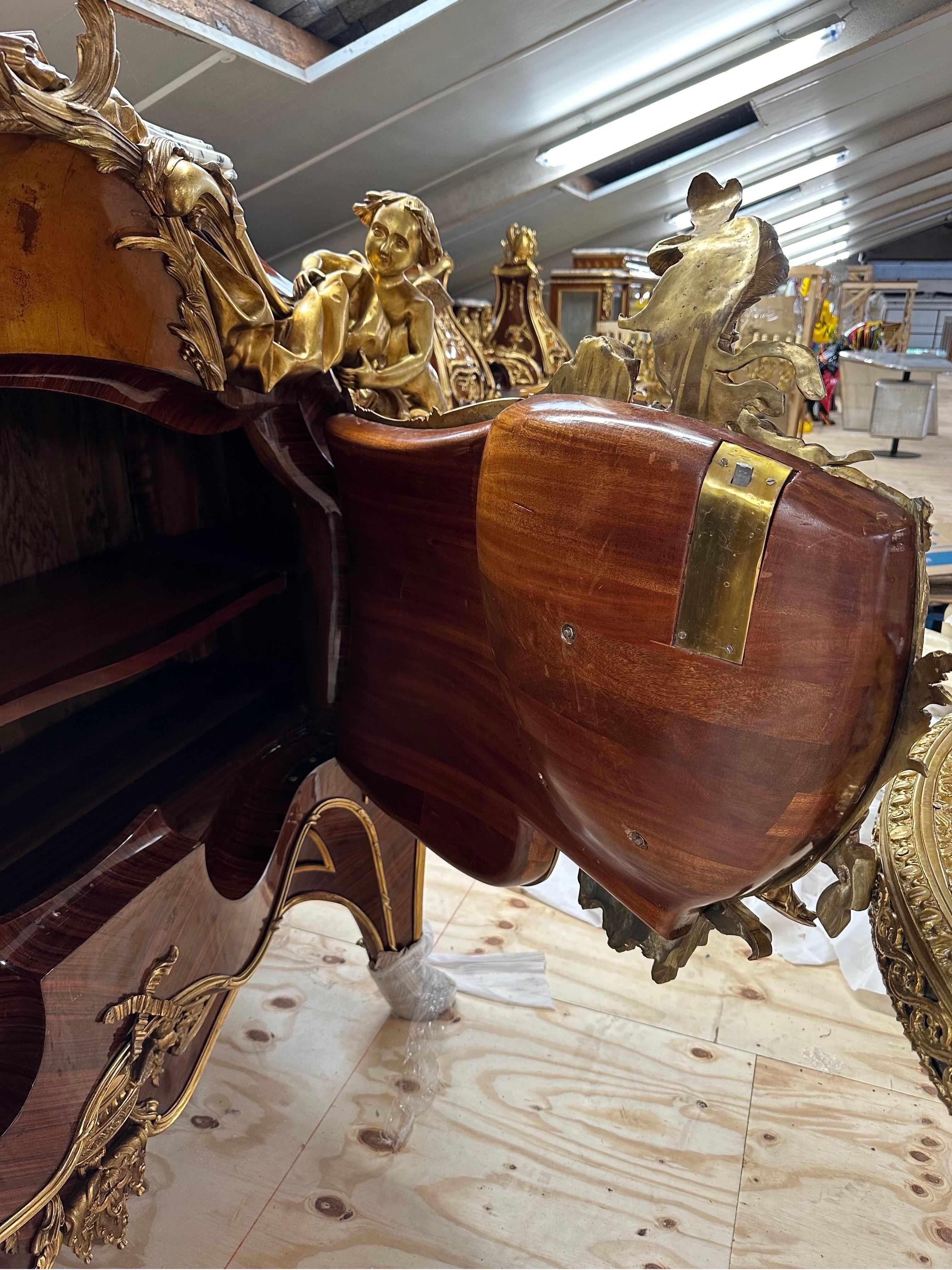 Beautiful, “Linke” Louis XV bronze mounted buffet  For Sale 1