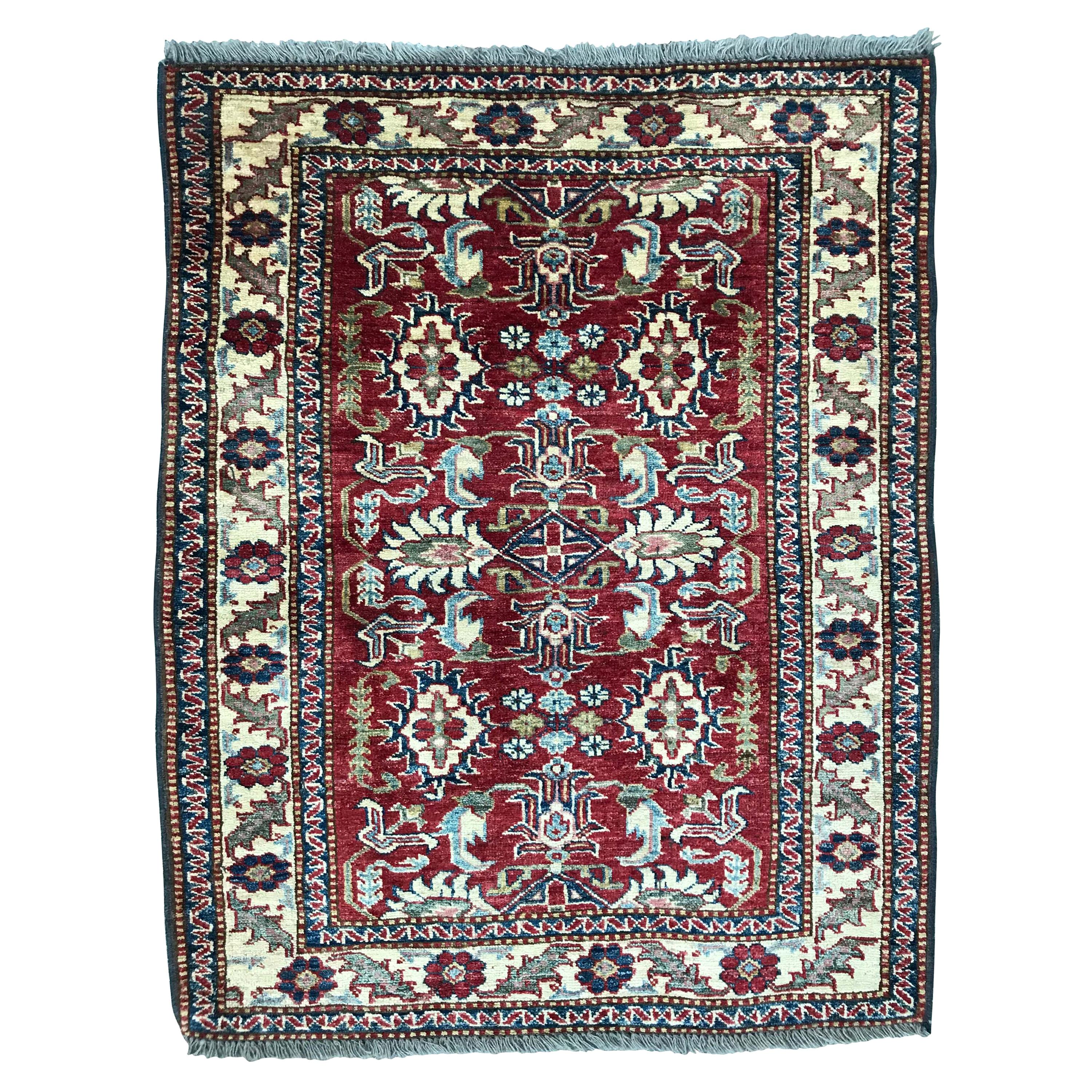 Beautiful Little Afghan Rug For Sale