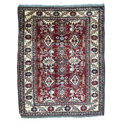 Retro Beautiful Little Afghan Rug