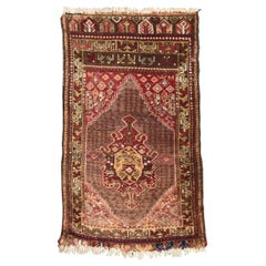 Le magnifique petit tapis turc Yastik de Bobyrug