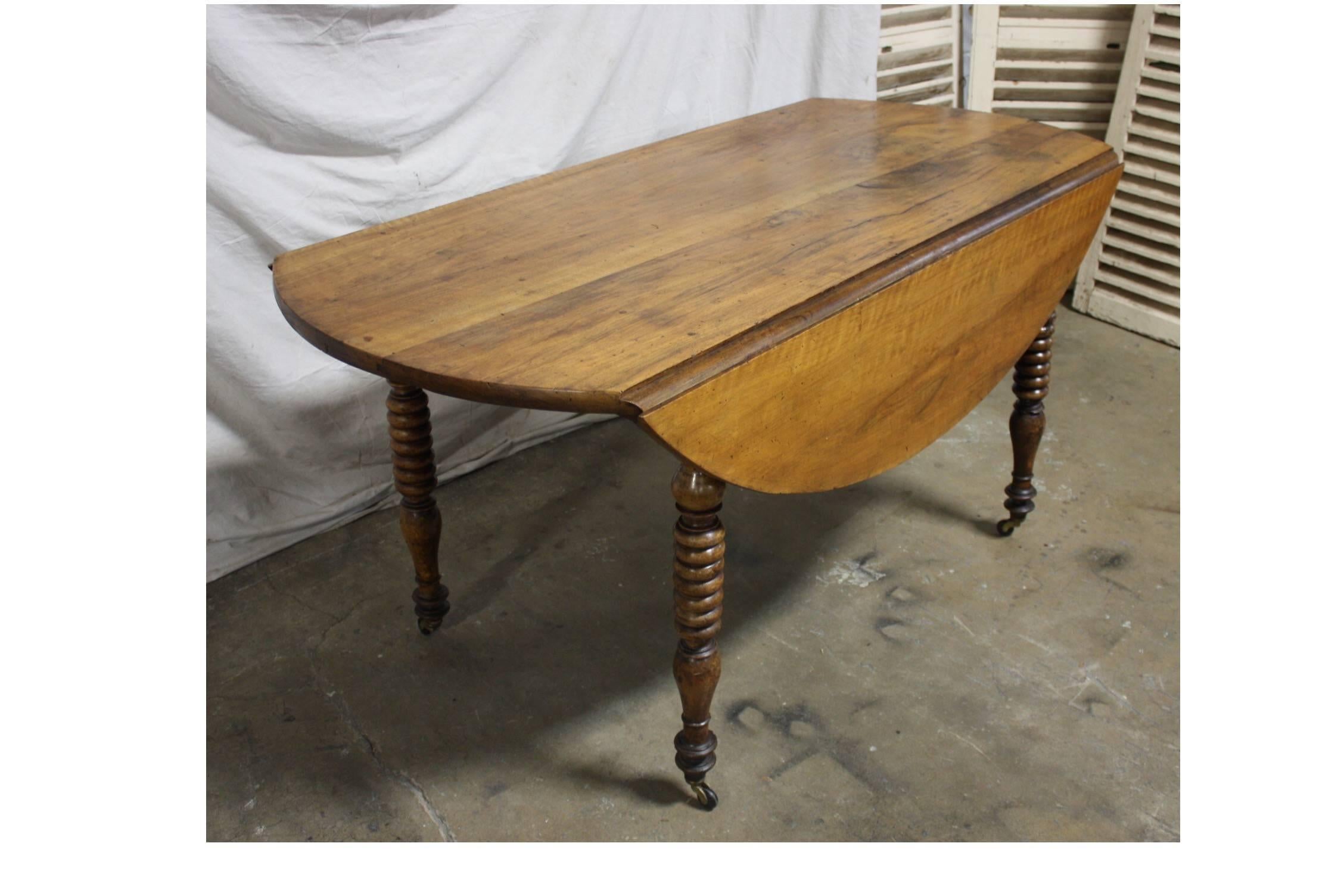 French Beautiful Louis-Philippe Period Table