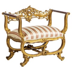 BEAUTIFUL LOUIS XV STYLE CHAIR Ende 19./20. Jahrhundert 