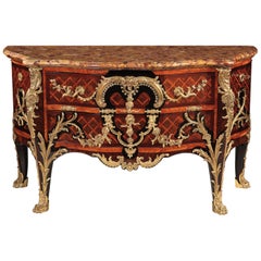 Beautiful Louis XV Style Commode After C. Cressent, France, Circa 1880
