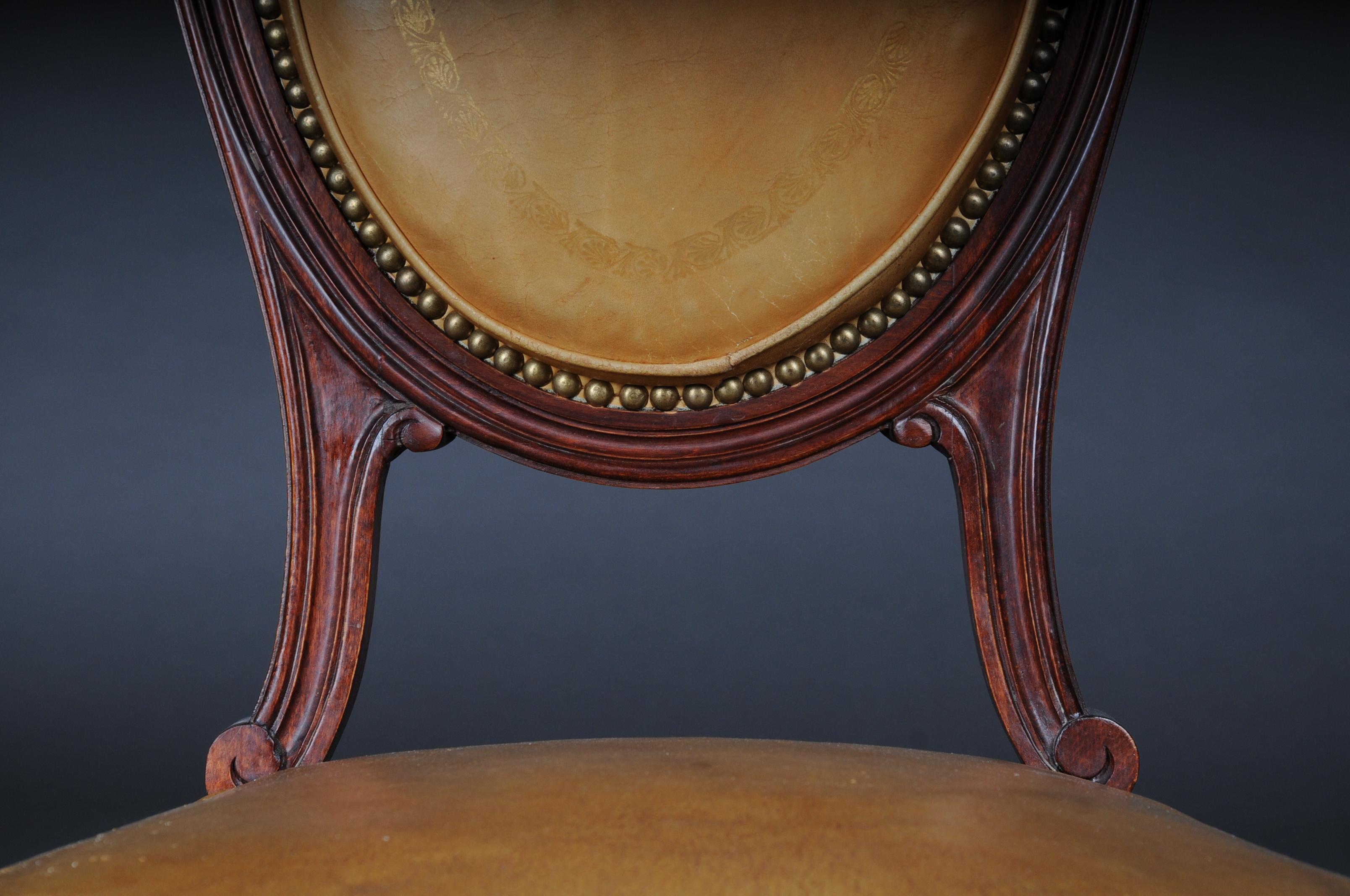 Beautiful Louis XVI Salon Chair, France, around 1910 For Sale 4
