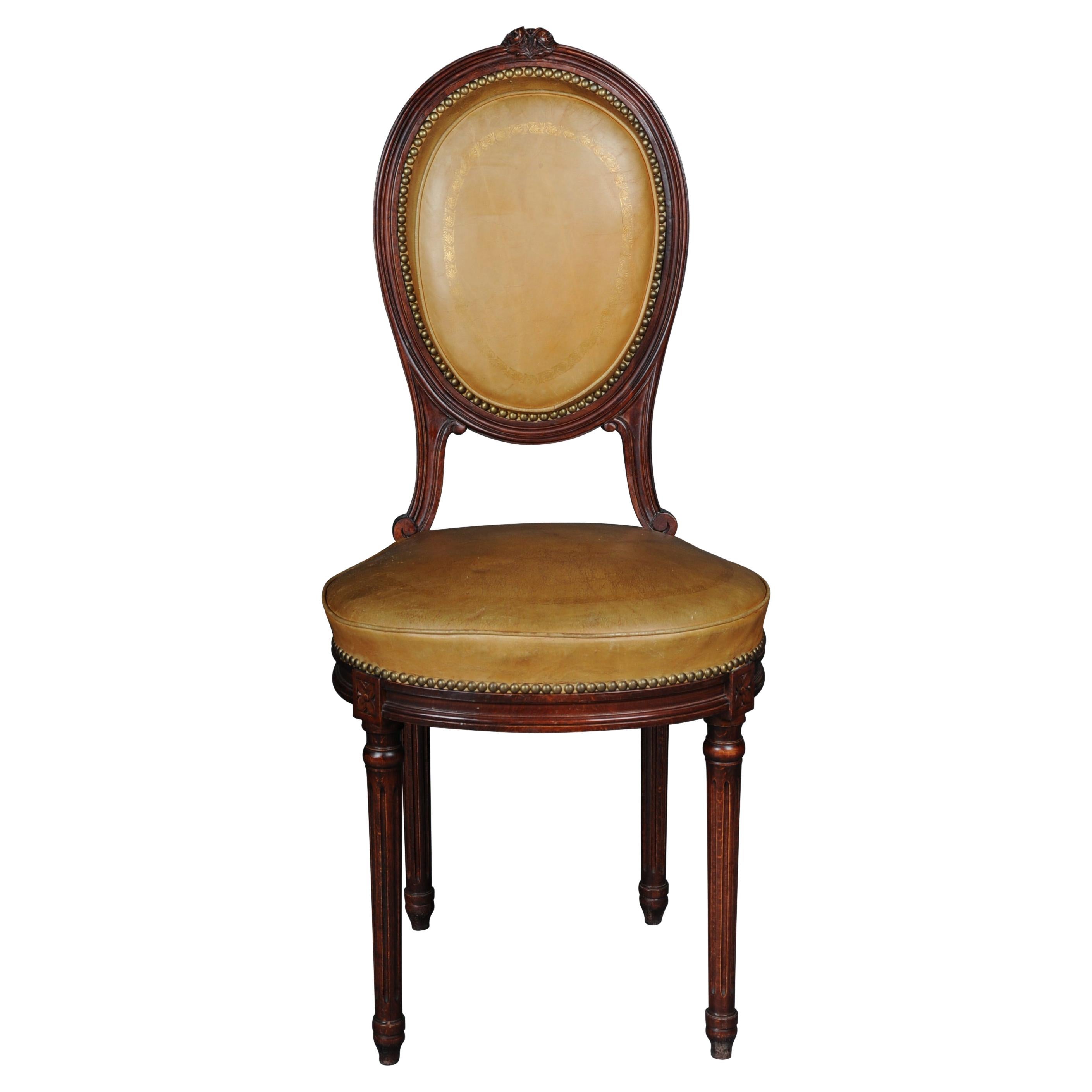 Beautiful Louis XVI Salon Chair, France, around 1910 For Sale