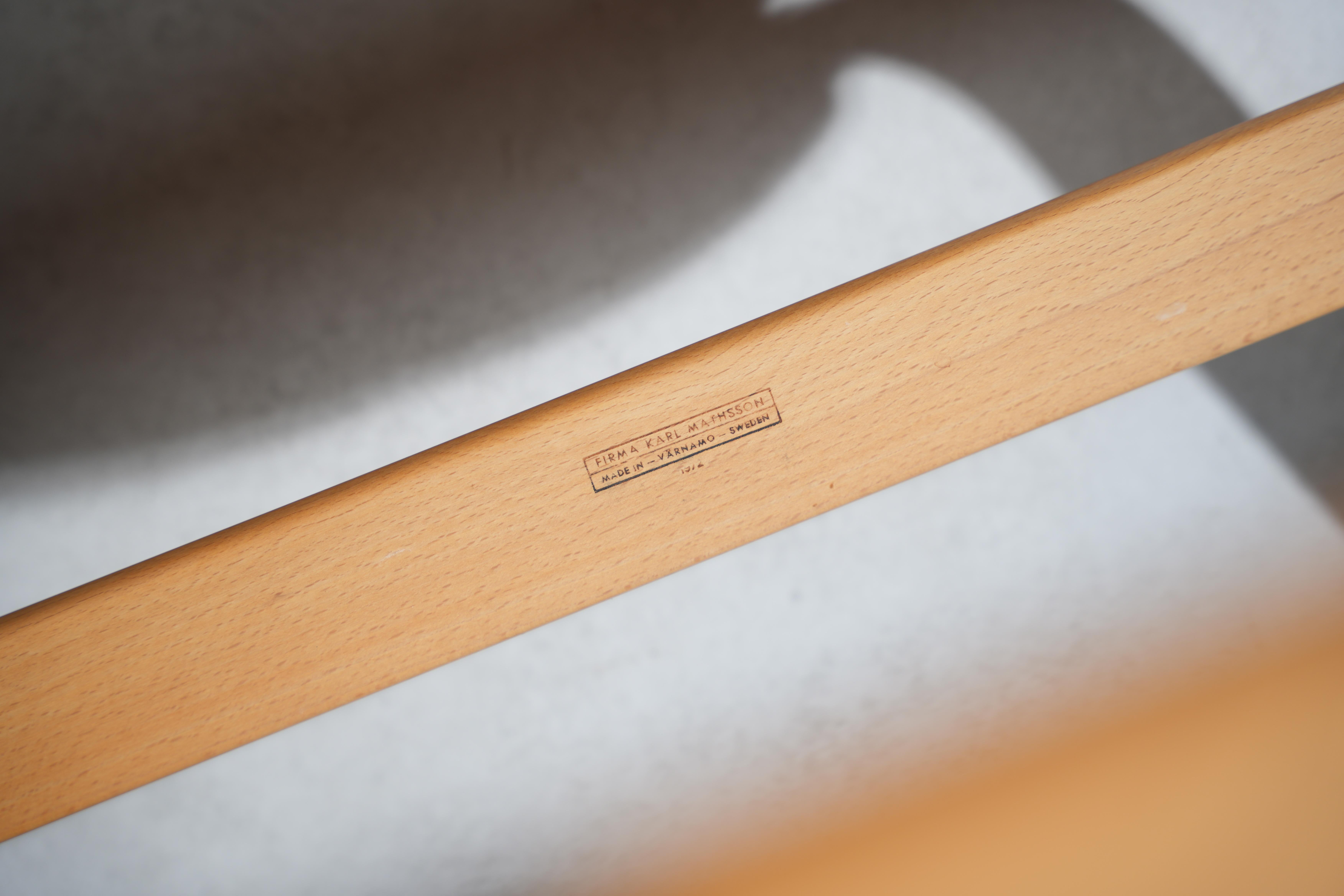 Preciosa Silla Lounge Mod. Eva de Bruno Mathsson, 1960 Suecia nº 1 en venta 7