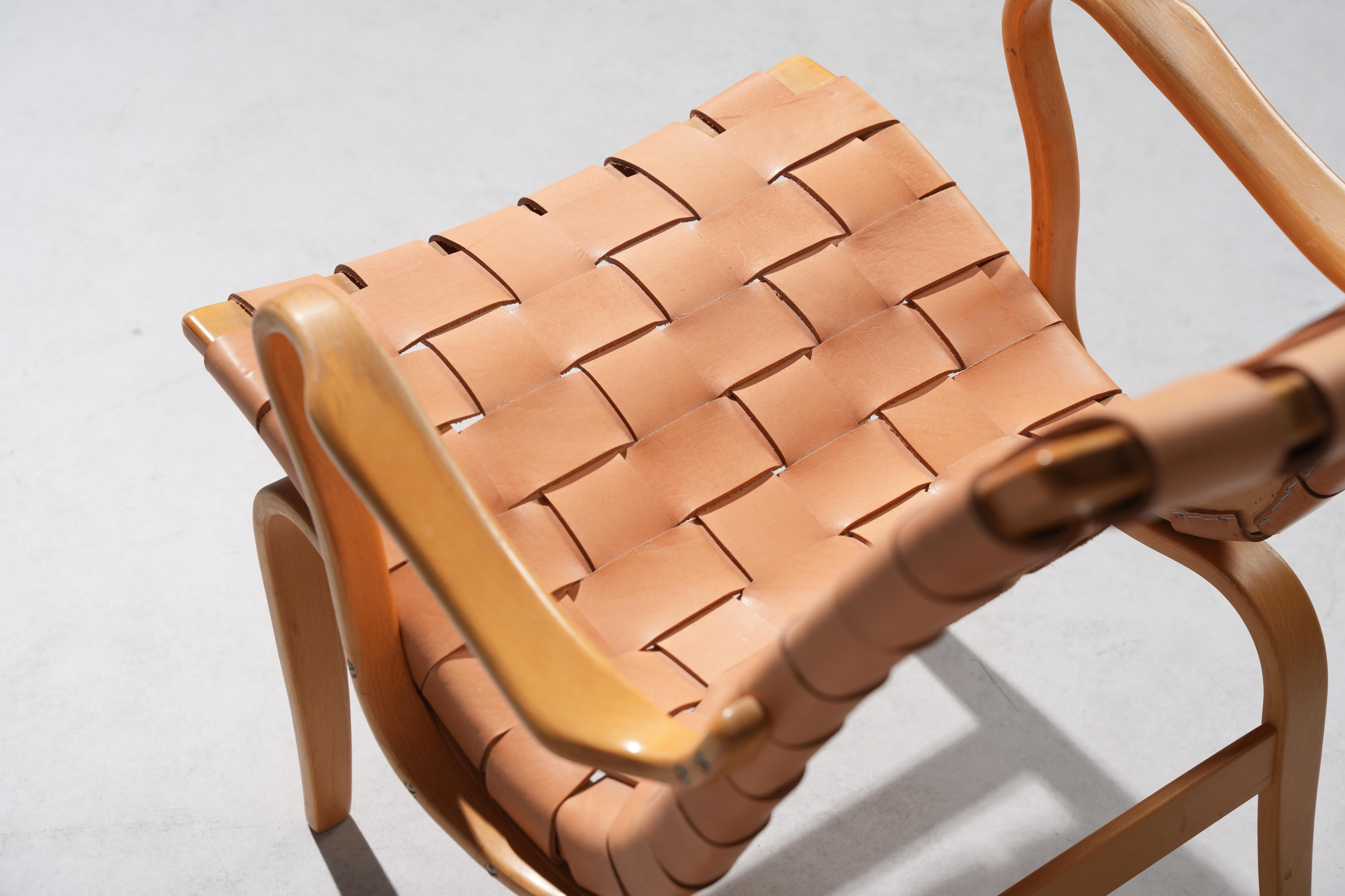 Preciosa Silla Lounge Mod. Eva de Bruno Mathsson, 1960 Suecia nº 2 en venta 5