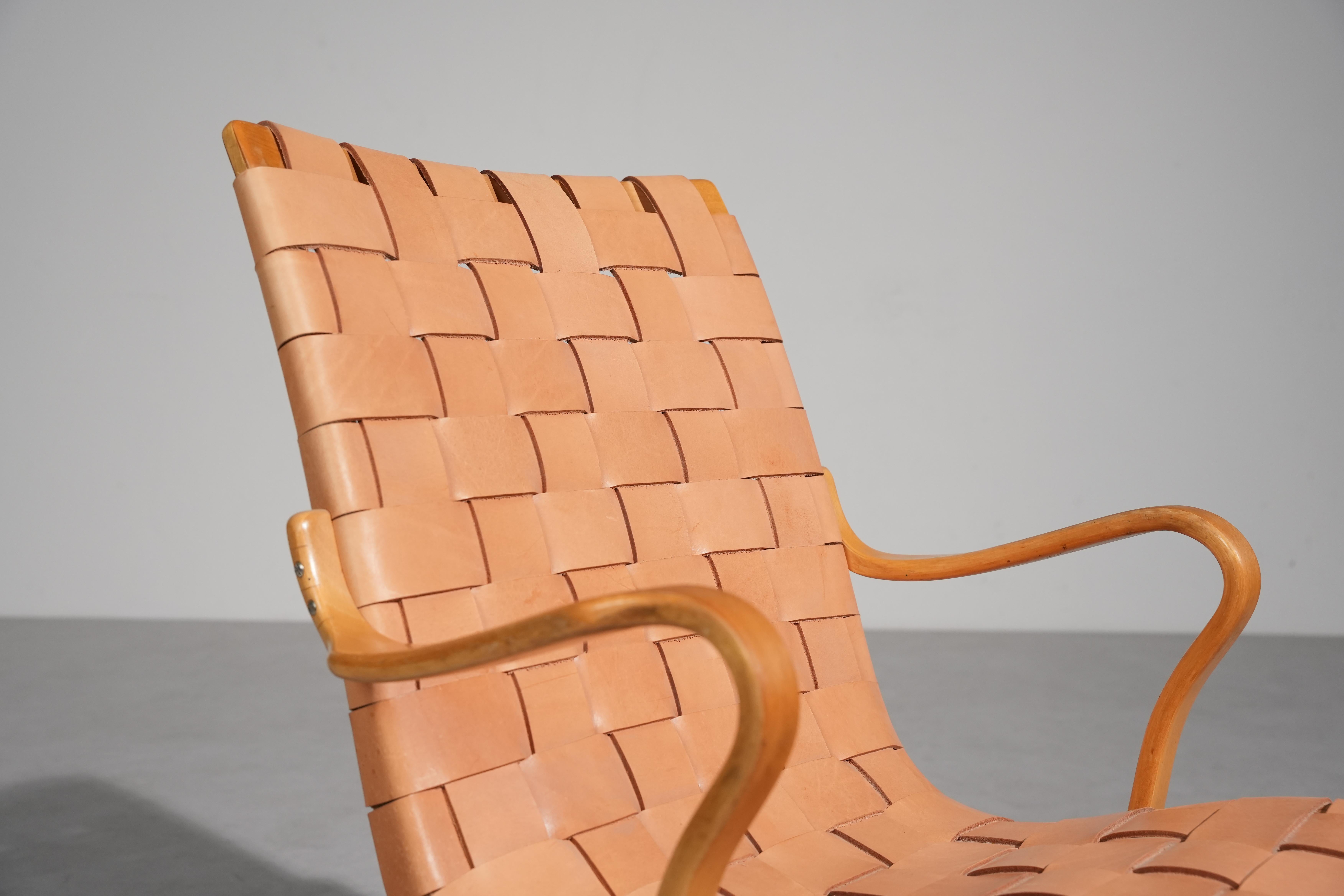 Preciosa Silla Lounge Mod. Eva de Bruno Mathsson, 1960 Suecia nº 2 en venta 7