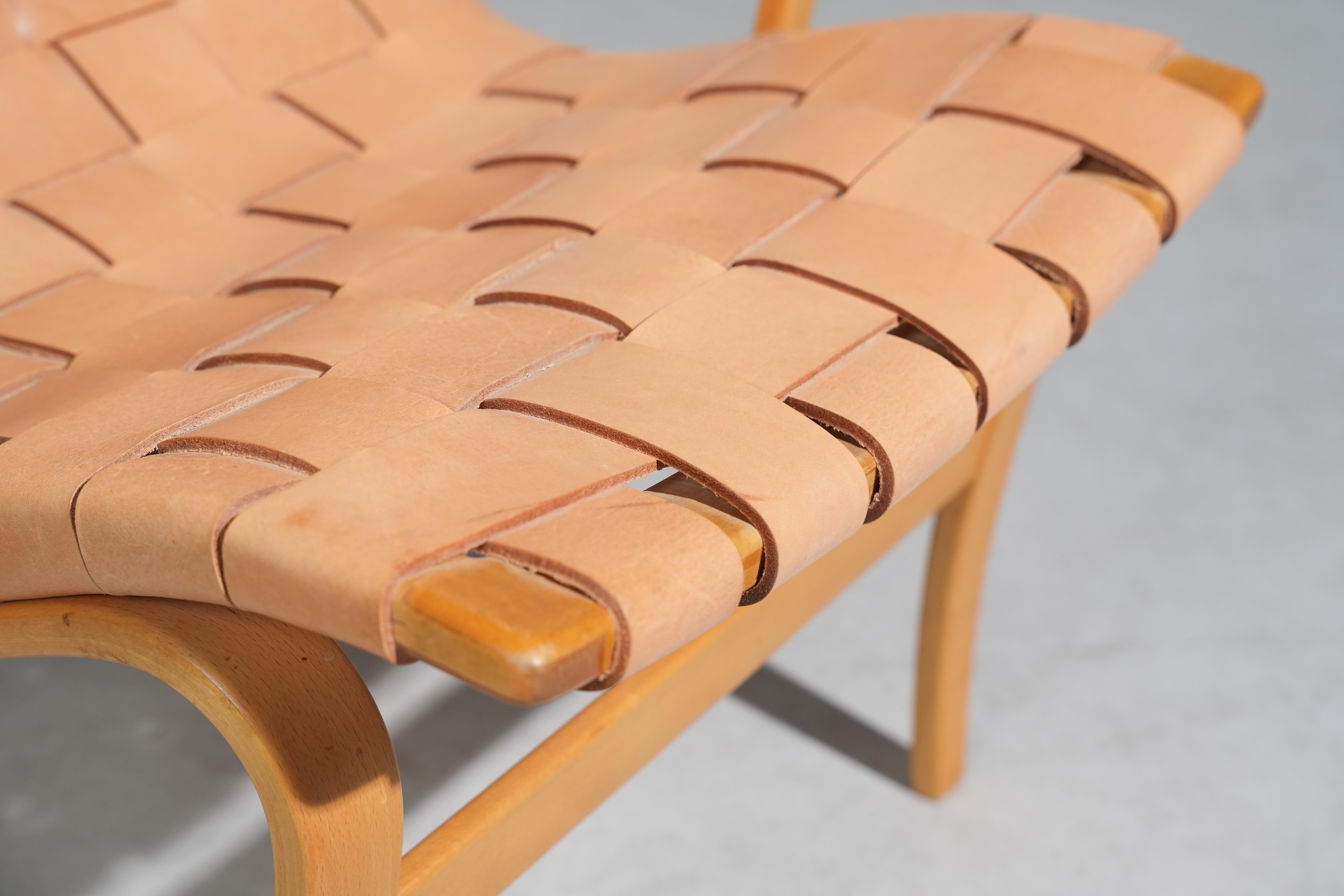 Preciosa Silla Lounge Mod. Eva de Bruno Mathsson, 1960 Suecia nº 2 en venta 2