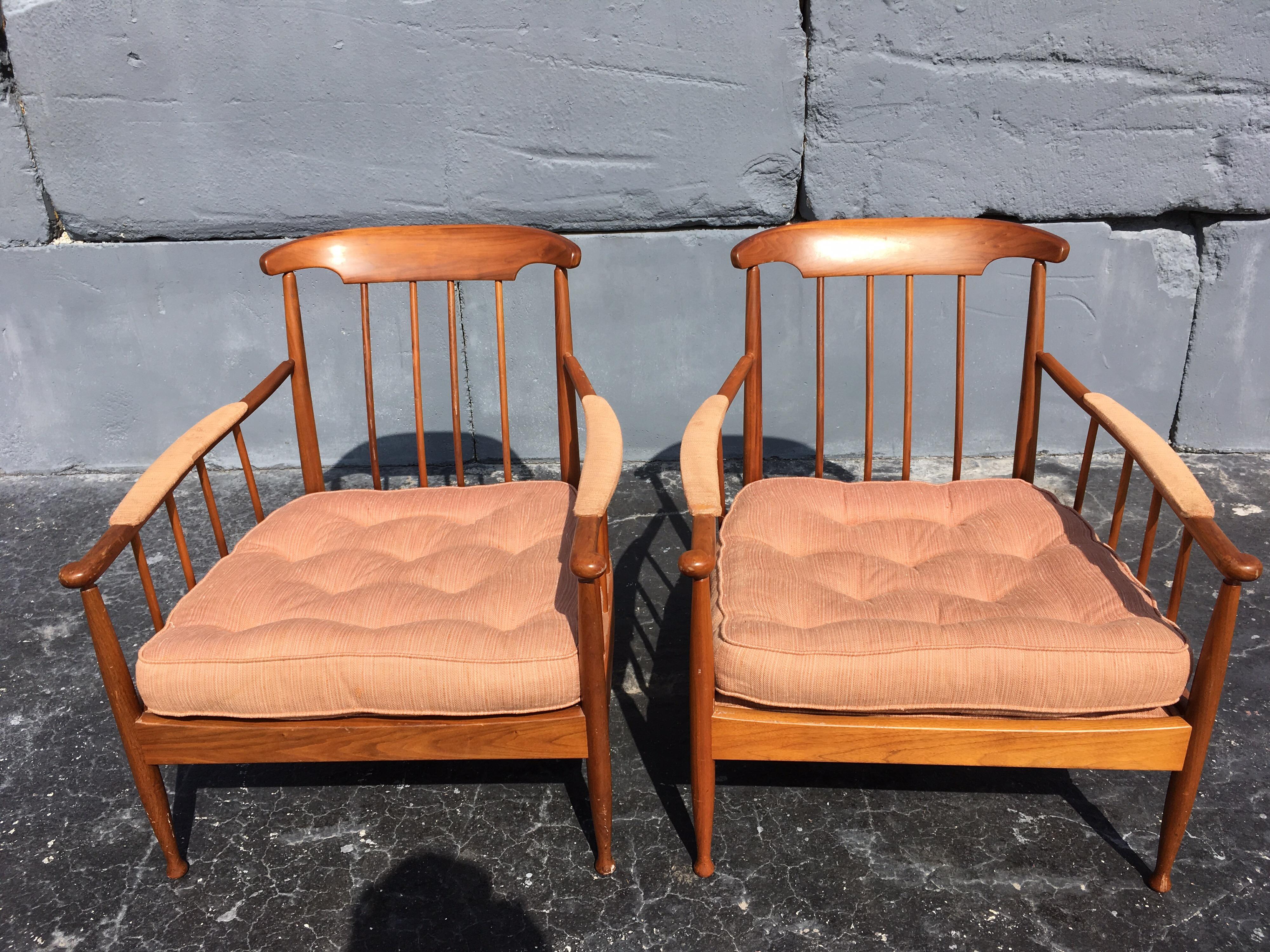 Beautiful Pair of Lounge Chairs by Kerstin Hörlin-Holmquist 1