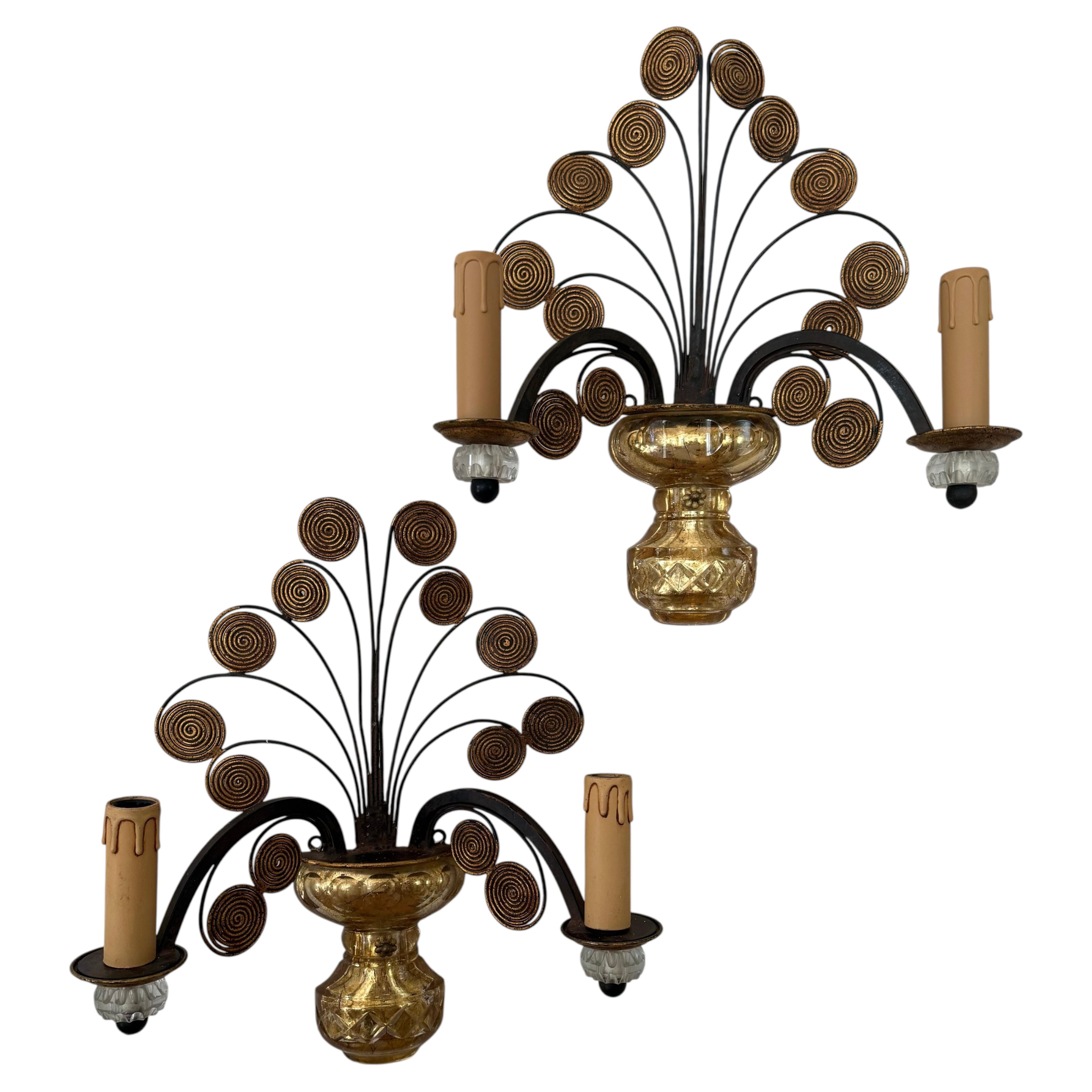 beautiful maison bagues style wall sconces