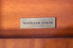 Maitland Smith Französisches Empire Zeitschriftenständer aus Canterbury